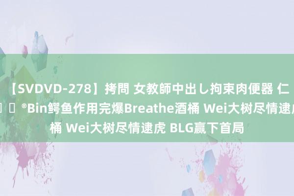 【SVDVD-278】拷問 女教師中出し拘束肉便器 仁科百華 RISA 🎮Bin鳄鱼作用完爆Breathe酒桶 Wei大树尽情逮虎 BLG赢下首局