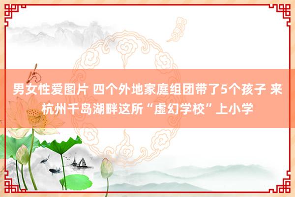 男女性爱图片 四个外地家庭组团带了5个孩子 来杭州千岛湖畔这所“虚幻学校”上小学